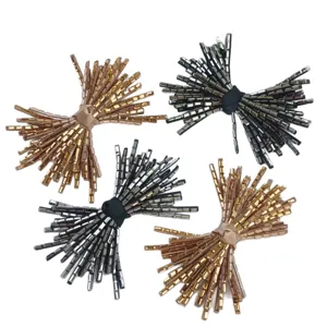 DIY Kristall Schleife Haarschmuck Schuhschnalle glitzernde Strass Schleife Bastelmaterial