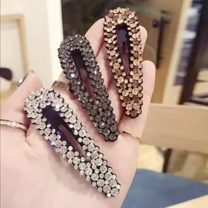 Glitzernde Strass Haarspangen Set, funkelnde Kristall Seitenhaarnadeln für Frauen und Mädchen.