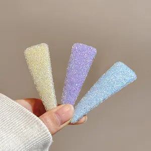 Pinces à Cheveux Géométriques Strass Scintillantes Douces Pour Femmes Filles BB Épingles Accessoires De Mode Coiffure Quotidienne
