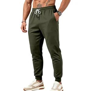 Pantaloni della tuta uomo casual jogger con coulisse sport palestra comfort