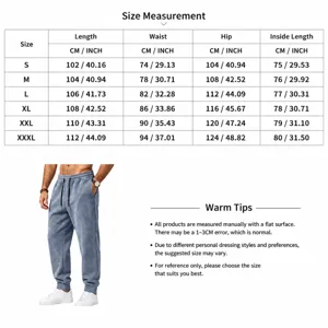 Men's suede air layer fleece sweatpants, featuring elastic drawstring waist and cuffed hem details.