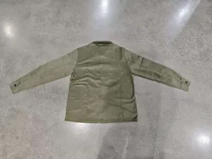 Chaqueta Camisera de Ante para Hombre Casual Manga Larga Solapa Botones Otoño