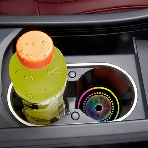 Diamond painting car coaster mandala DIY crystal cup mat for auto interior decor