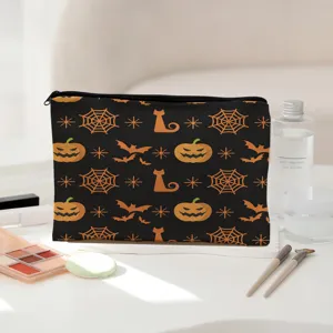 Halloween print fashion cosmetisch tasje draagbare make-up organizer reisetui chic