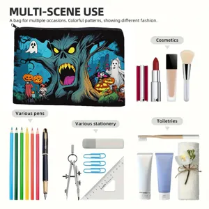 Detailansicht der Halloween Make-up Tasche zeigt Mehr Szenen Aufbewahrung und Zubehör.