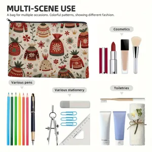 Sac cosmetique femme style trousse de maquillage voyage pochette de rangement portable