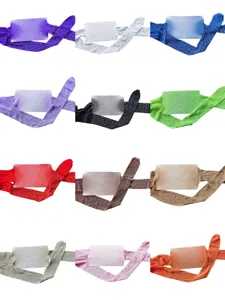 Collant a rete sexy con strass scintillanti, design a maglia fine, vari colori disponibili.
