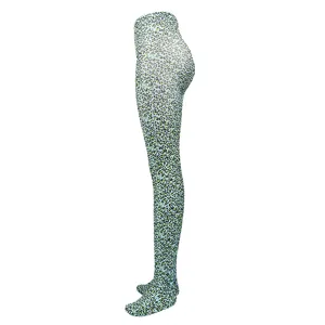 Sexy leopard print pantyhose for women, stylish elastic tights for daily wear and parties.