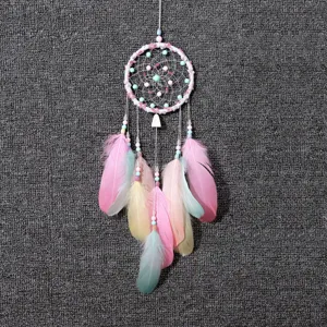 Atrapasueños hecho a mano estilo chica decoración de habitación lindo estético regalo creativo