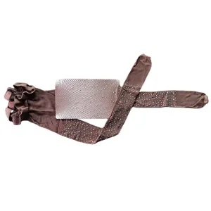 Collant a rete con strass brillanti da donna, calze a rete sexy in cristallo per feste.