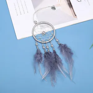 Boho Feder Traumfänger Windspiel Hängendes Ornament Handgemachte Wanddekoration Geburtstag Abschlussgeschenk Für Zuhause Zimmer