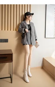 Detailed view of warm fleece-lined nude-effect false-fleshtone thermal tights for women.