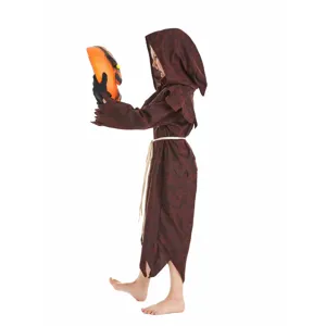 Απόκριες cosplay τρομακτική στολή κολοκύθας με κουκούλα ρόμπα για παιδιά πάρτι μεταμφιέσεων
