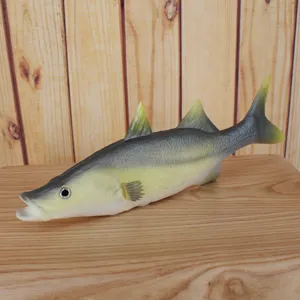 Simulación de pez PU modelo juguete tacto suave animal marino decoración de acuario accesorio