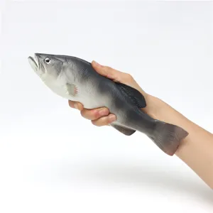 Simulation Fake Fish Toy Realistic Soft Animal Model Aquarium Decor Ocean Creature Figurine