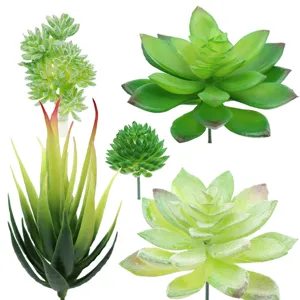 Piante succulente artificiali piante finte per decorazione casa composizione floreale
