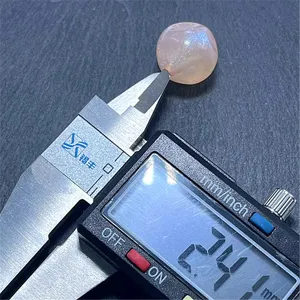 Cuenta luminosa de sirena de acrílico para joyería DIY y accesorios de bolsos artesanales.