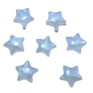Acrylic Mermaid Glow Star Beads DIY Jewelry Phone Chain Clothing Bag Crafts Accessories