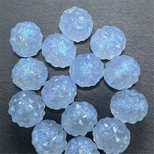 Acrylic luminous mermaid bayberry faceted beads for DIY phone chain jewelry accessories