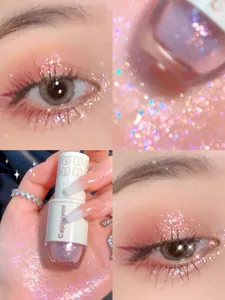 Cappuvini flüssiger Glitzer Lidschatten für strahlendes Augen Make-up und funkelnde Effekte.