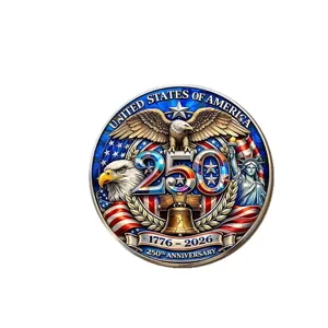 USA 250th Anniversary Independence Day Wooden Plaque Bald Eagle Wall Decor Patriotic Sign
