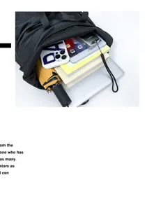 Large capacity casual backpack for men and women, perfect for outdoor commute and travel.