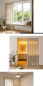 Handmade Macrame Beaded Curtain Boho Doorway Divider Window Bay Decor Cotton String Fringe Tassels