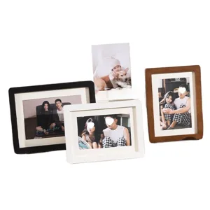Massivholz Fotorahmen Set Tischbilderrahmen Holz Bilderrahmen für Wohnkultur Erinnerung Fotos