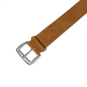Retro Maillard wide belt for women, stylish suede waist belt with metal buckle, casual.