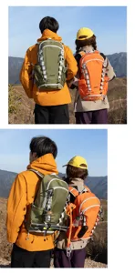 Waterproof outdoor hiking backpack large capacity travel sports rucksack for men and women