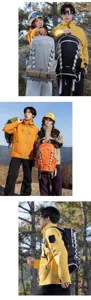 Waterproof outdoor hiking backpack, large capacity travel sports daypack for men and women.