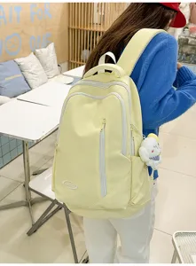 Casual large capacity women backpack for school and travel, stylish casual daypack 2025 new.