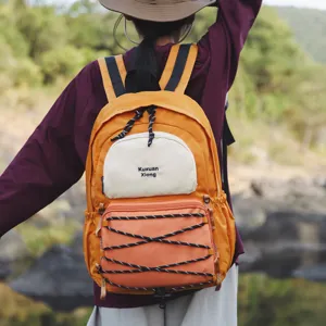 Minimalist backpack for women, outdoor sports daypack for college students and travel.