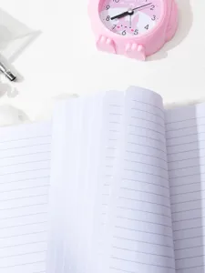 Quaderno A5 rigato carino con copertina in peluche diario estetico cancelleria scolastica