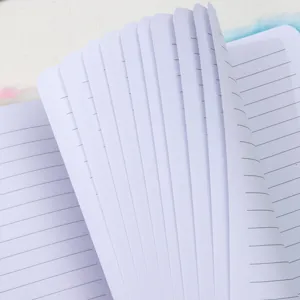 Cute fluffy plush notebook with lined pages, soft fuzzy cover diary for school office girls.