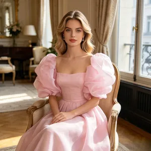 Französischer Vintage Puffärmel Abnehmbare Armabdeckung Künstliche Ärmel Hochzeitskleid Zubehör
