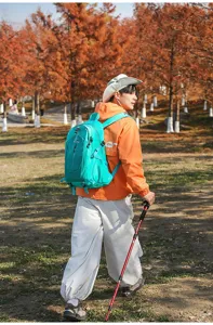 Outdoor large capacity hiking backpack for travel mountaineering lightweight sports travel bag