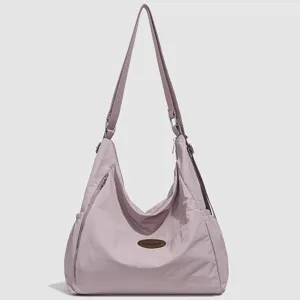 Minimalist casual women shoulder bag large capacity versatile nylon tote backpack lightweight daily
