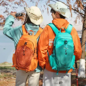 Large capacity outdoor mountaineering backpack for hiking, travel, and sports activities.