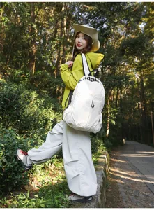 Lightweight waterproof unisex large capacity sports backpack for outdoor travel laptop carrying.