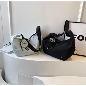 Casual canvas messenger bag men women stylish commuter crossbody bag tactical shoulder bag