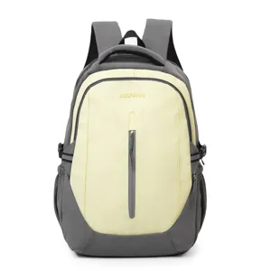 Lightweight casual backpack for men and women, stylish large capacity computer bookbag for travel.