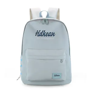 Lightweight college style casual backpack for women student daily commuting school bag