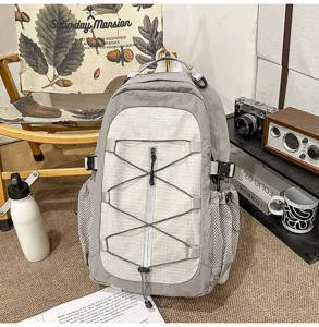 Large capacity casual backpack for men and women, ideal for hiking, travel, and daily use.