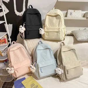 Koreanischer Stil süßer Ins College Rucksack Schüler leicht Reise lässig Tagesrucksack