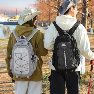 Casual waterproof hiking backpack with large capacity for travel, outdoor sports, and daily use.