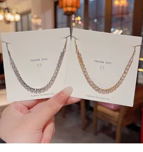 Exquisite luxury zircon tennis bracelet detail, shimmering silver and gold finish for women.