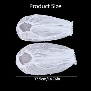 Maniche finte rimovibili in tulle bianco con perle maniche a lanterna trasparenti abito