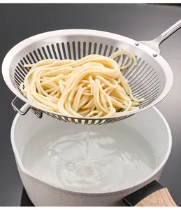 Colino da cucina professionale in acciaio inossidabile per pasta e cottura quotidiana