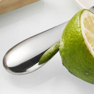 Durable 304 stainless steel rice spoon with thickened handle, ideal for home kitchen daily use.